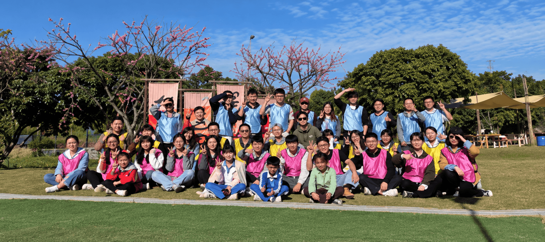 Team group photograph — AI-enhanced from the supplied original